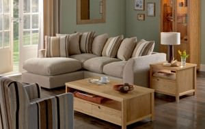 Amelie the sofa Homebase brand Amelie Left hand Corner Group Natural sofa